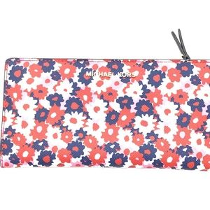 Michael Kors Women's Floral Print Wallet